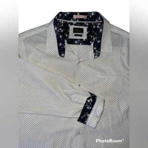 7 Diamonds 4 Way Stretch Shirt Classic Fit Sz XL.Colors- light pink,Blue,white.